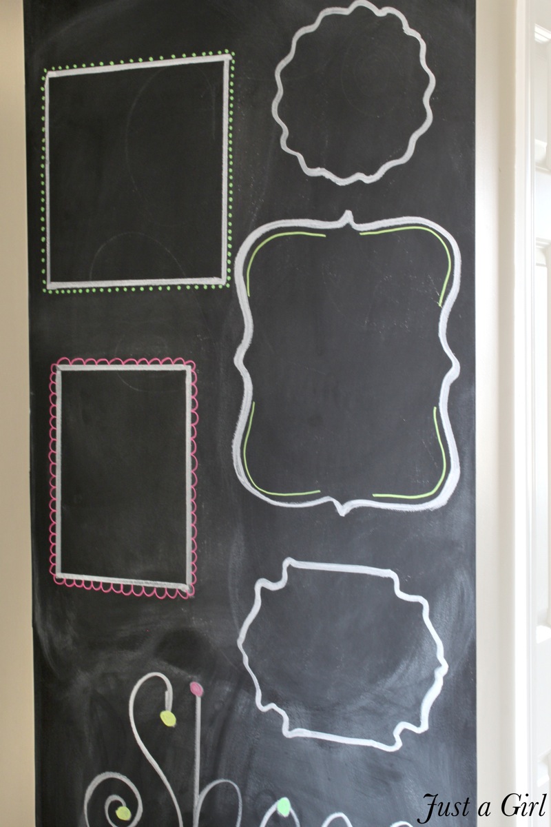 How to write on chalkboard