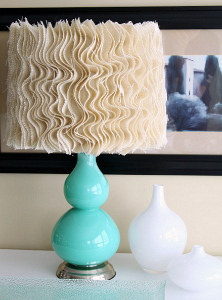 Anthropologie Lampshade | Just a Girl Blog