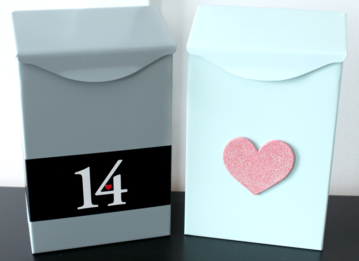 Valentine s Day Mailboxes Just a Girl Blog