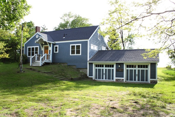 Blue cottage