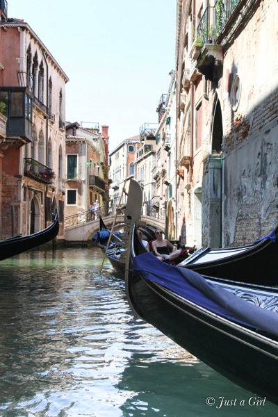 Gondola in canal