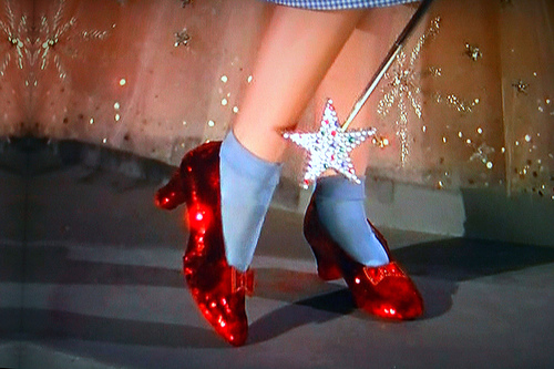 Ruby slippers wizard of oz