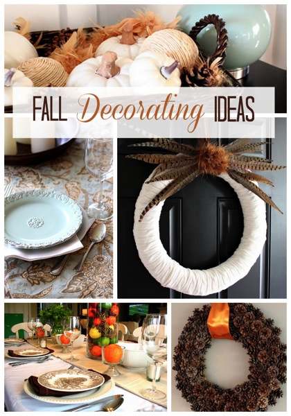 Just a Girl fall decorating