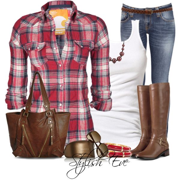 Plaid outfit